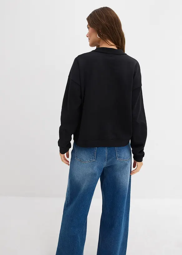 Mikina z čisté organické bavlny, bonprix