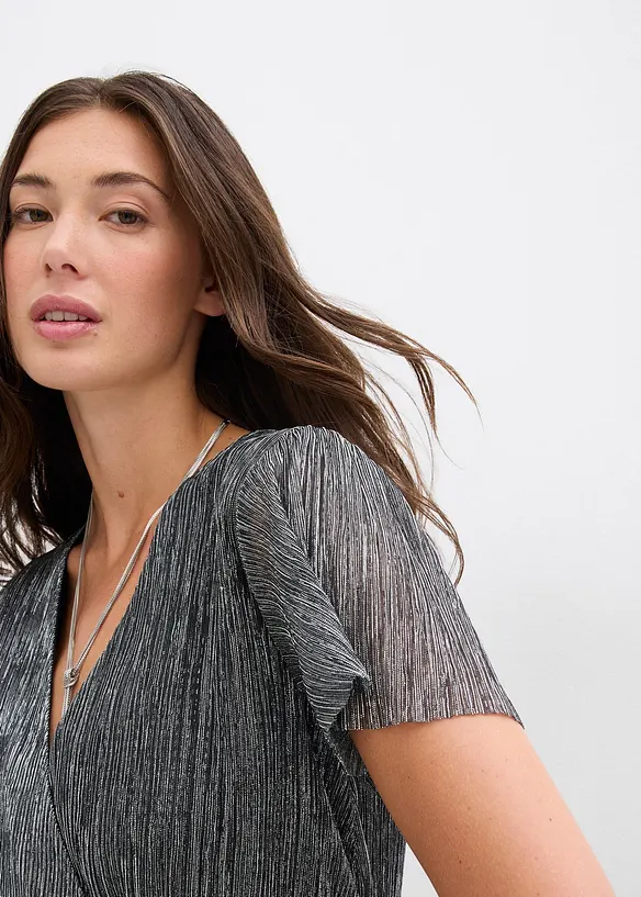 Krátké třpytivé šaty, bonprix