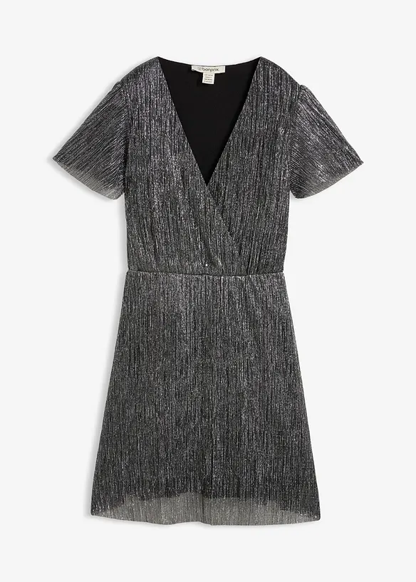 Krátké třpytivé šaty, bonprix