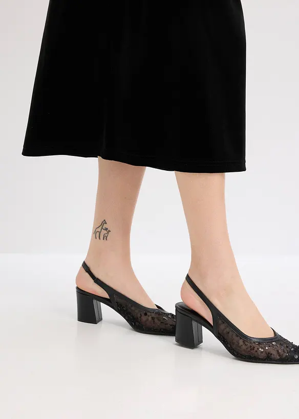 Sukně v d&eacute;lce midi, bonprix