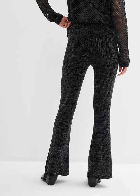 Rozšířené legíny se třpytem, bonprix