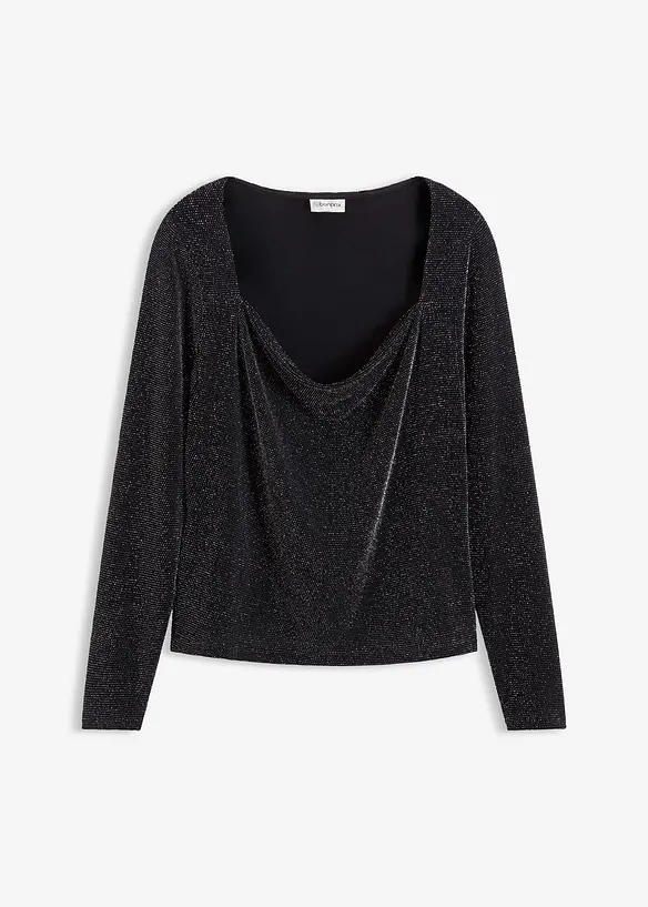 Top s výstřihem zv. voda, bonprix