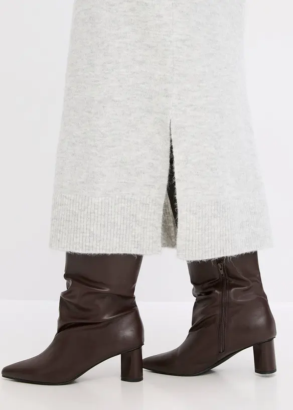 Oversize pleten&eacute; &scaron;aty v d&eacute;lce midi, bonprix