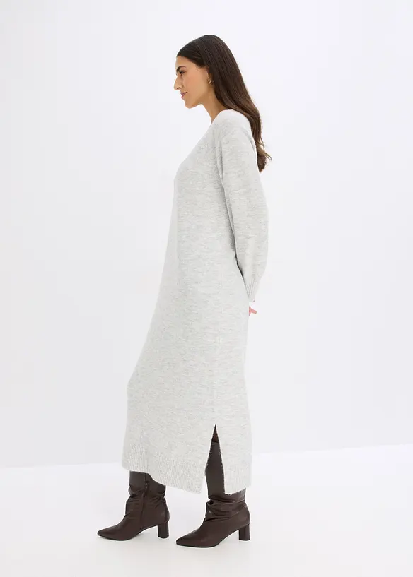Oversize pleten&eacute; &scaron;aty v d&eacute;lce midi, bonprix