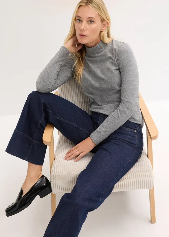 Přil&eacute;hav&eacute; tričko s dlouh&yacute;m ruk&aacute;vem, bonprix