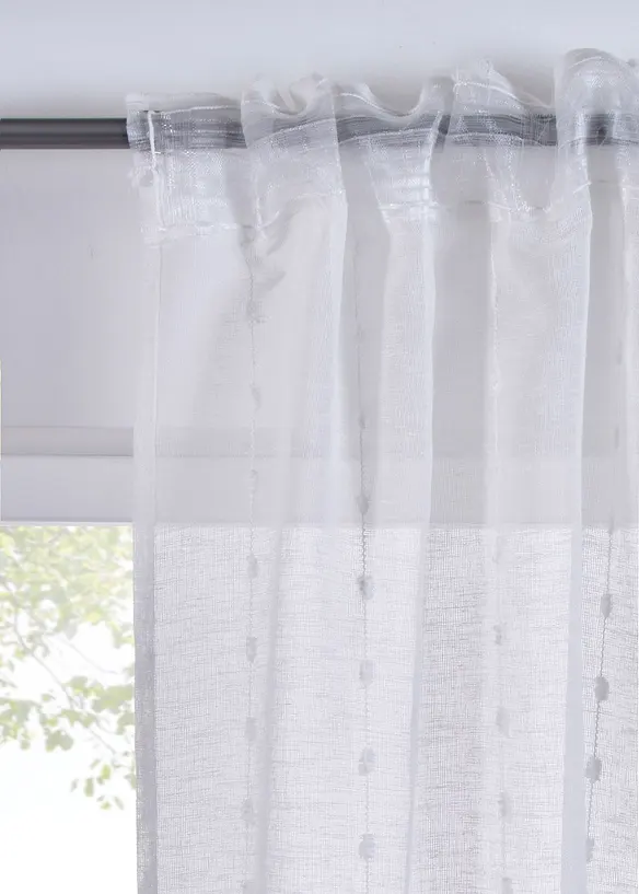 Závěs s tkanými proužky (1 kus v balení), bonprix