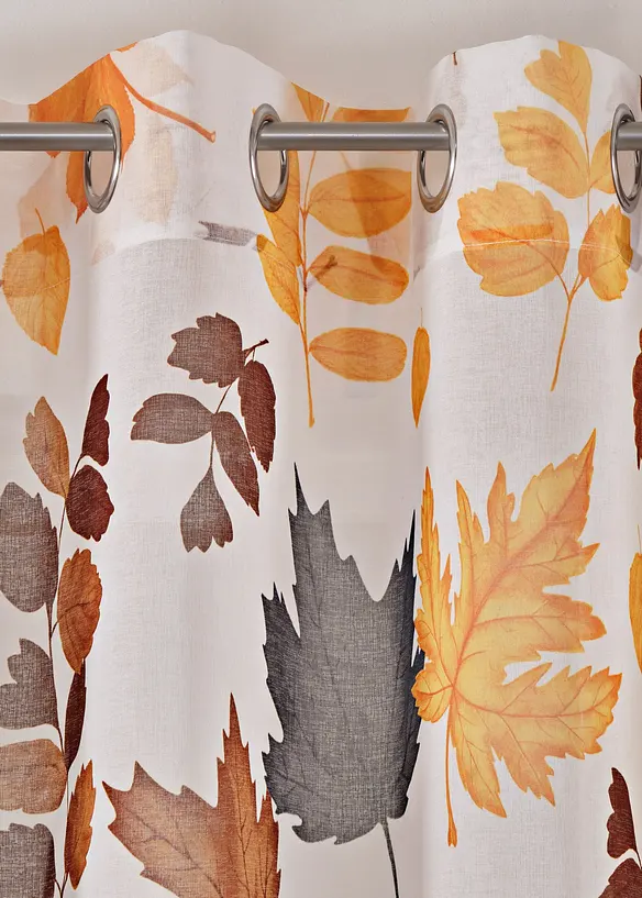 Záclona s recyklovaným polyesterem (1 ks), bonprix