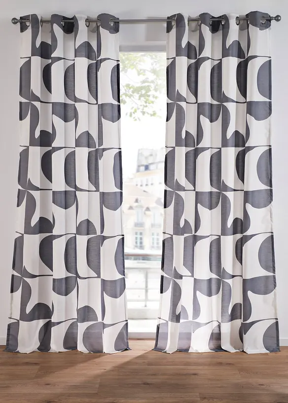 Z&aacute;clona s grafick&yacute;m potiskem, z recyklovan&eacute;ho polyesteru (1 ks v balen&iacute;), bonprix