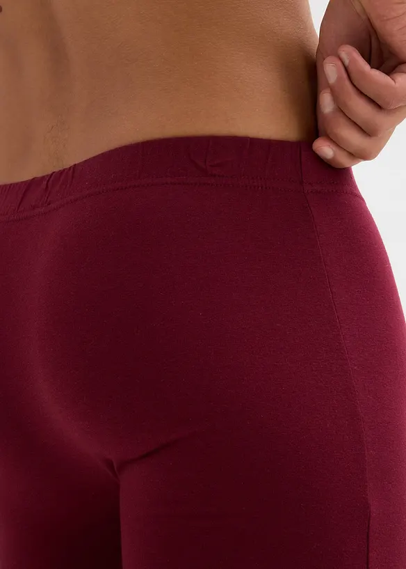 Dlouhé přiléhavé boxerky s bavlnou (3 ks v balení), bonprix