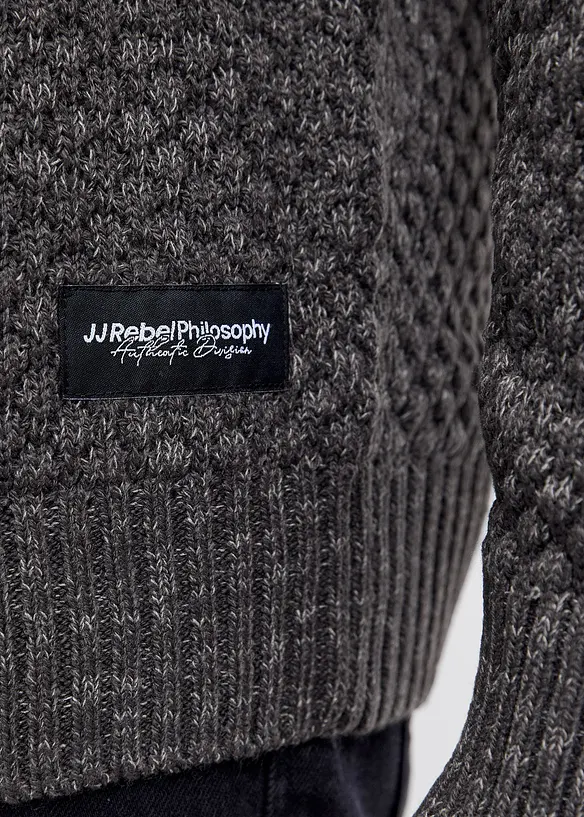 Svetr JJ REBEL, střih Regular Fit, J&J Rebel