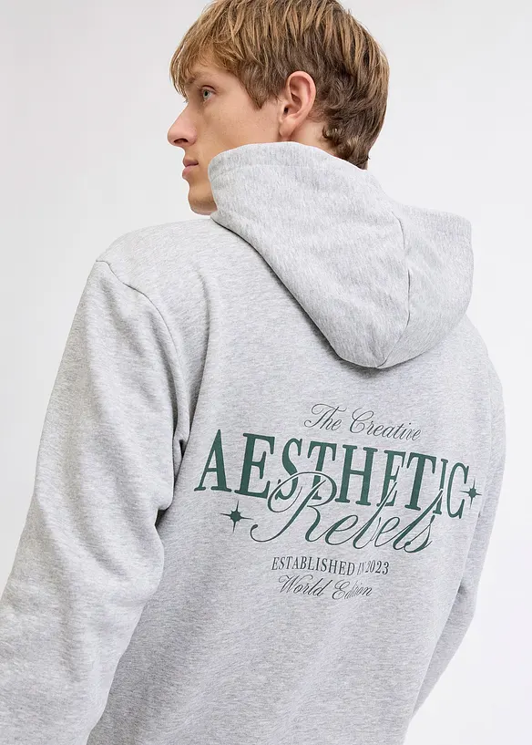 Mikina s kapuc&iacute; JJ REBEL, Regular Fit, J&J Rebel