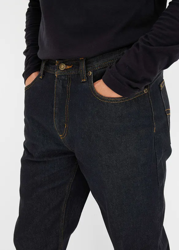 Džíny Classic Fit Straight, po stranách pružný pas, bonprix