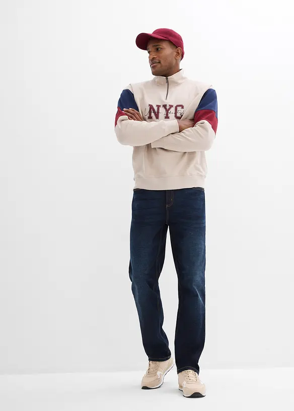 Strečové džíny Classic Fit Straight, bonprix