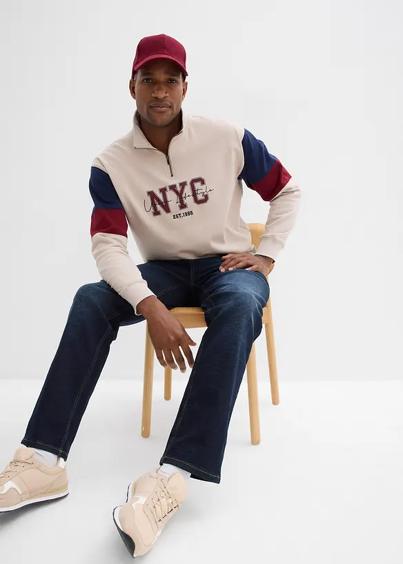 Strečové džíny Classic Fit Straight, bonprix