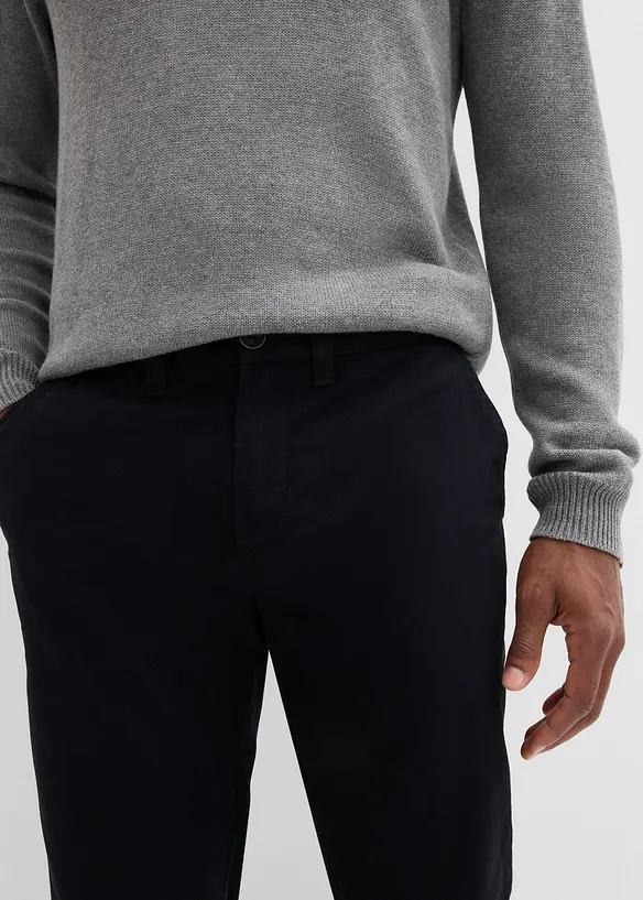 Chino kalhoty z čisté bavlny Regular Fit, Straight, bonprix