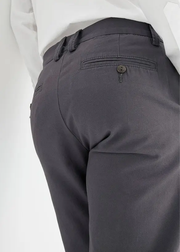 Chino kalhoty z čist&eacute; bavlny Regular Fit, Straight, bonprix