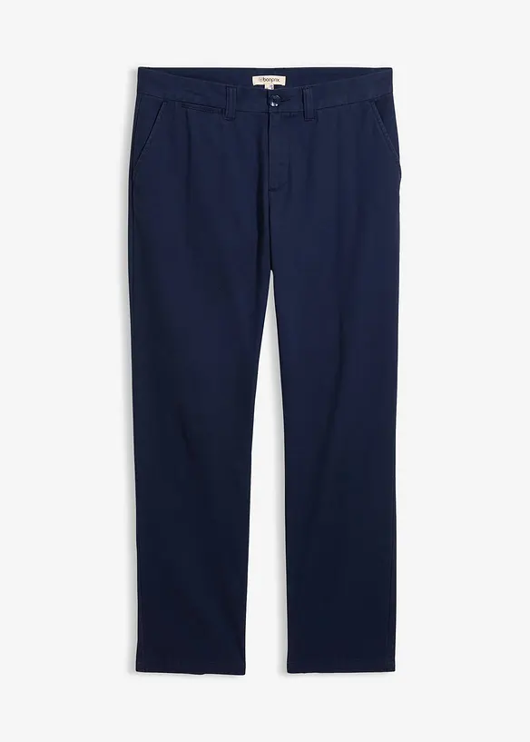 Chino kalhoty z čist&eacute; bavlny Regular Fit, Straight, bonprix