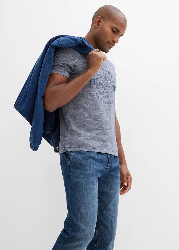 Tričko (2 ks v balení) z čisté bavlny, bonprix