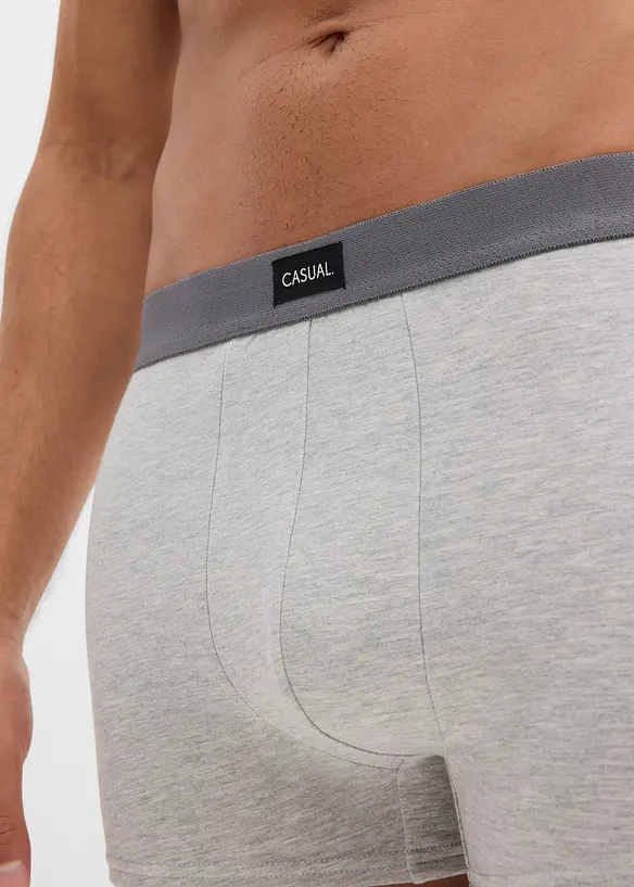 Přil&eacute;hav&eacute; boxerky s bavlnou  (3 ks v balen&iacute;), bonprix