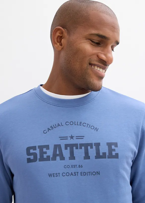 Mikina z čist&eacute; organick&eacute; bavlny (2 ks v balen&iacute;), bonprix