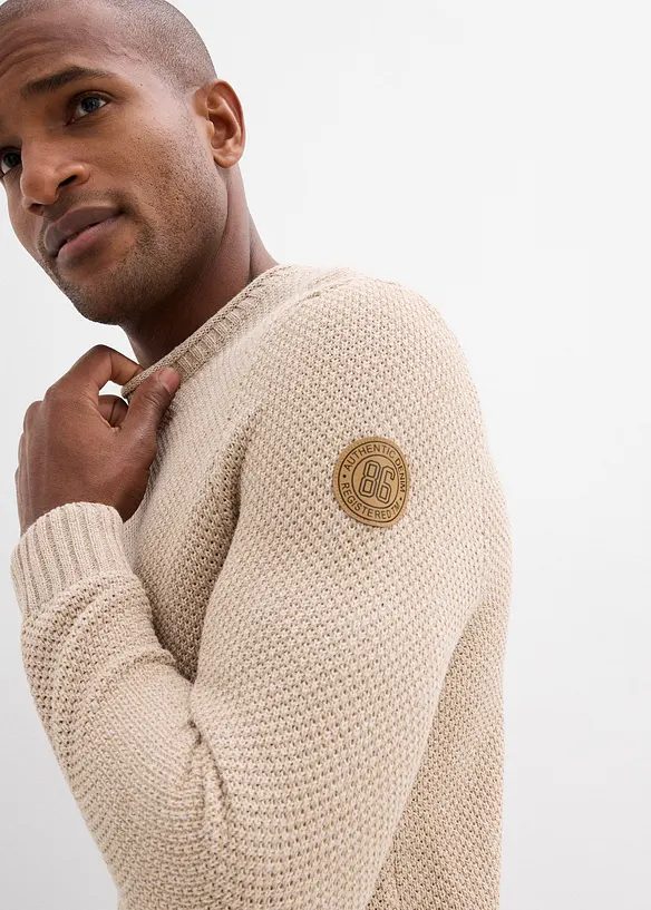 Svetr s recyklovanou bavlnou, bonprix
