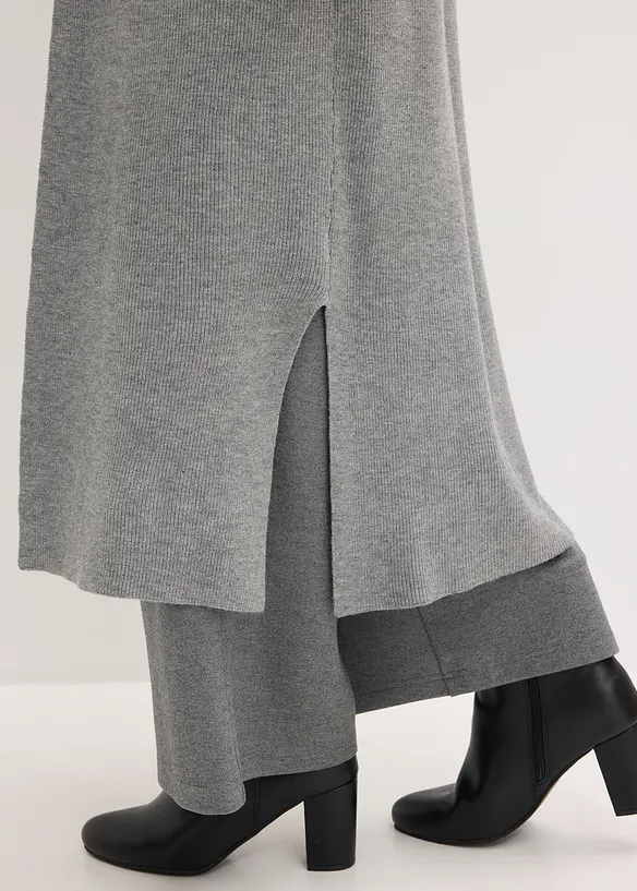 Dlouh&yacute; pleten&yacute; kab&aacute;tek s visk&oacute;zou, bonprix