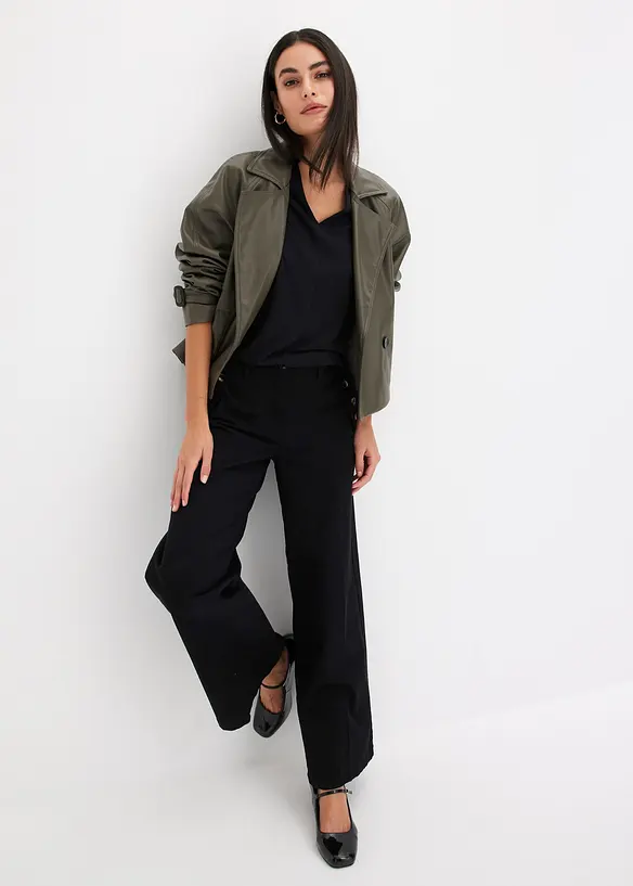 Tričko s dlouh&yacute;m ruk&aacute;vem, bonprix