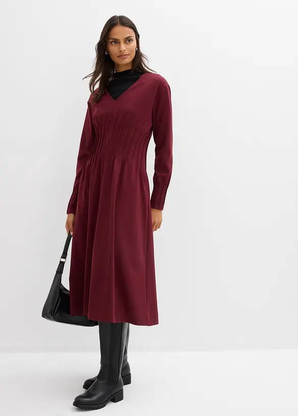 Pohodln&eacute; &scaron;aty s ozdobn&yacute;mi sklady, z visk&oacute;zov&eacute; směsi, bonprix