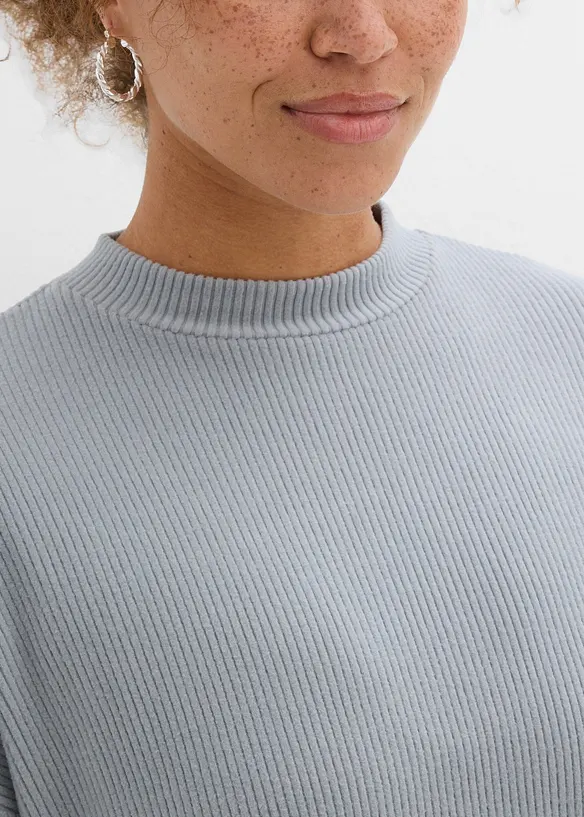 Žebrované minišaty, bonprix