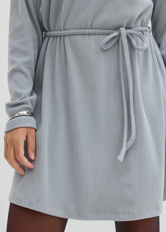 Žebrované minišaty, bonprix