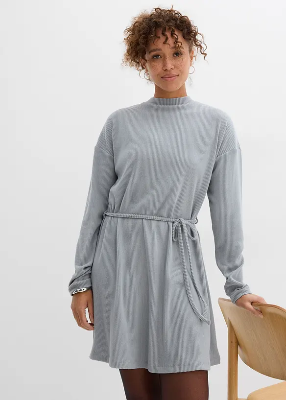 Žebrované minišaty, bonprix