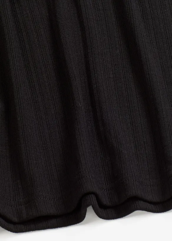 Žebrovan&eacute; triko s dlouh&yacute;m ruk&aacute;vem, bonprix