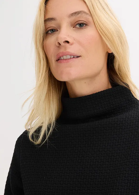 Mikina se stoj&aacute;čkem, bonprix