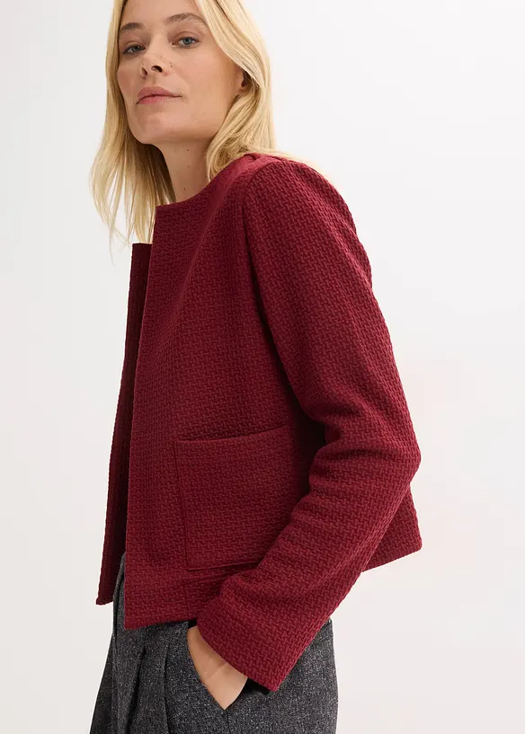 Kr&aacute;tk&yacute; žerzejov&yacute; blejzr, bonprix