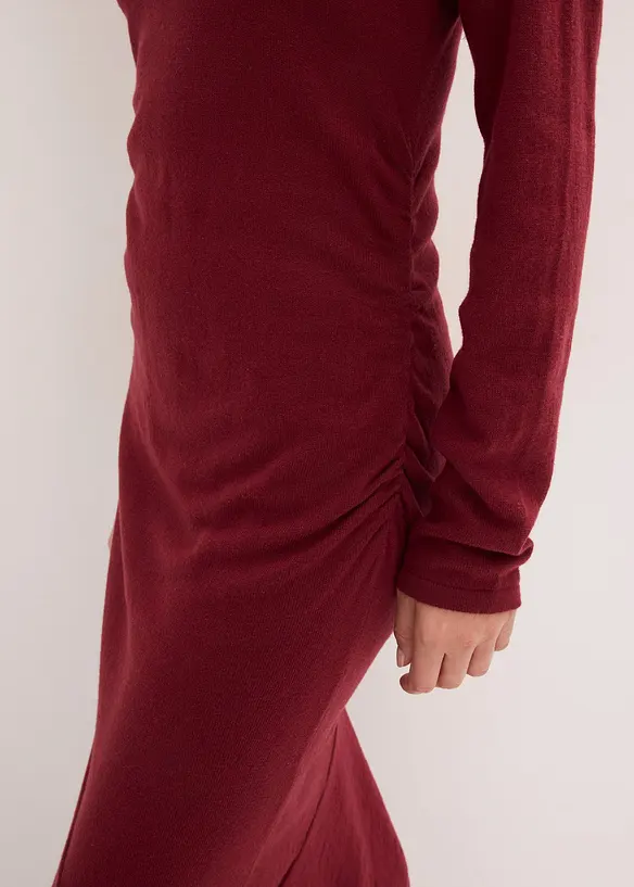 Pleten&eacute; &scaron;aty s asymetrick&yacute;m spodn&iacute;m lemem, z bavlny a ka&scaron;m&iacute;ru, bonprix