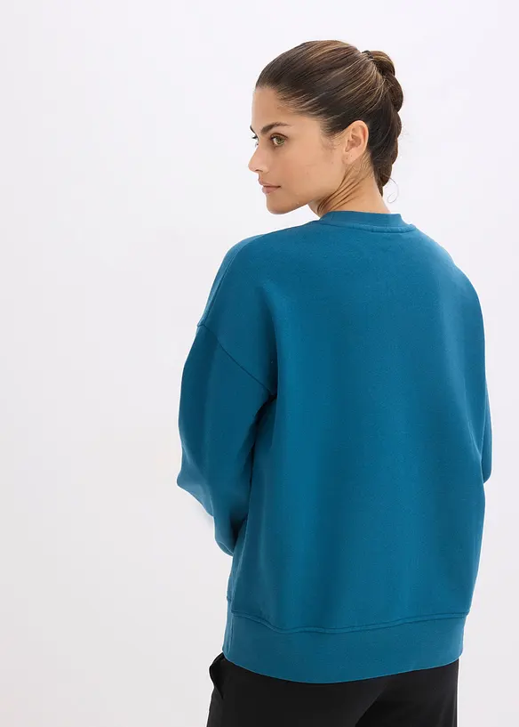 Oversize mikina z čist&eacute; bavlny, bonprix