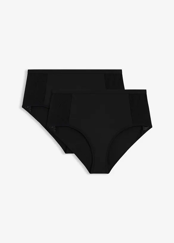 Menstruačn&iacute; kalhotky z mikrovl&aacute;kna, středn&iacute; savost (2 ks v balen&iacute;), bonprix