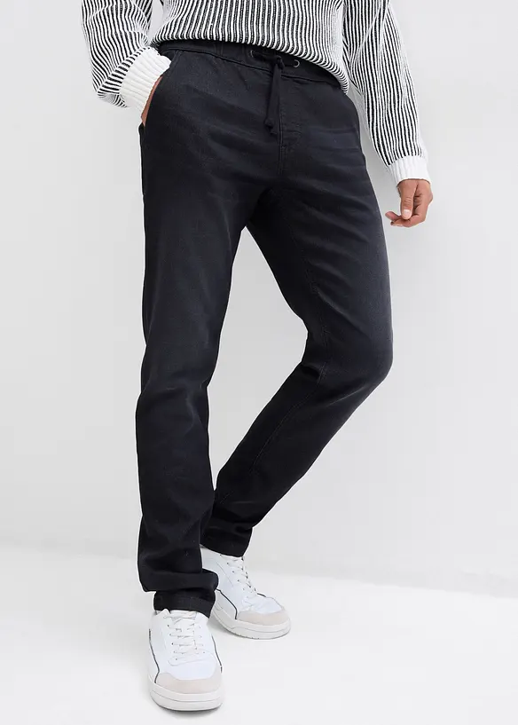 Tepl&aacute;kov&eacute; dž&iacute;ny Slim Fit, Straight, bonprix