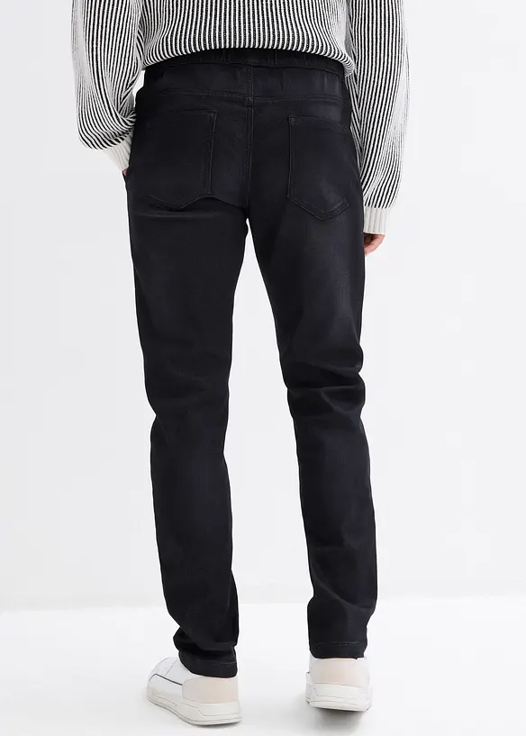 Tepl&aacute;kov&eacute; dž&iacute;ny Slim Fit, Straight, bonprix