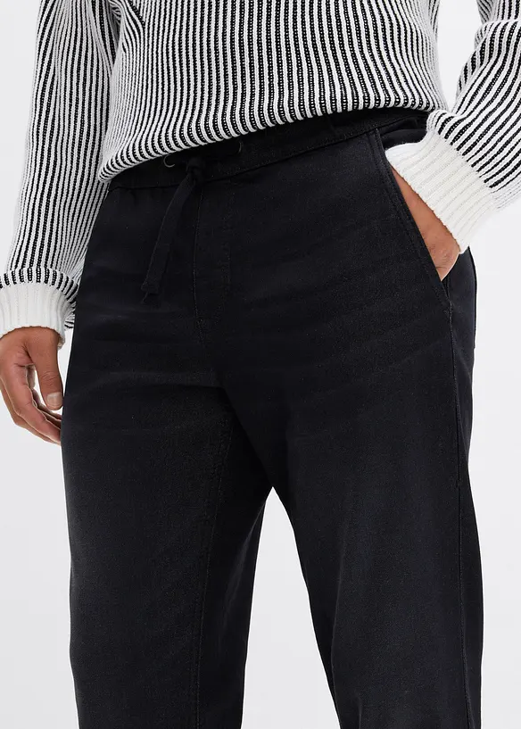 Tepl&aacute;kov&eacute; dž&iacute;ny Slim Fit, Straight, bonprix