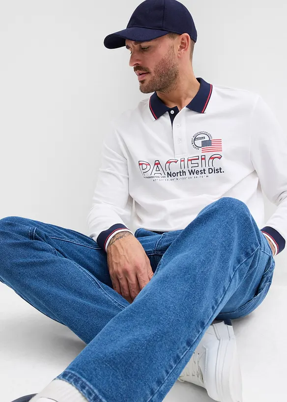 Dž&iacute;ny Carpenter Relaxed Fit s pohodln&yacute;m pasem, Straight, bonprix