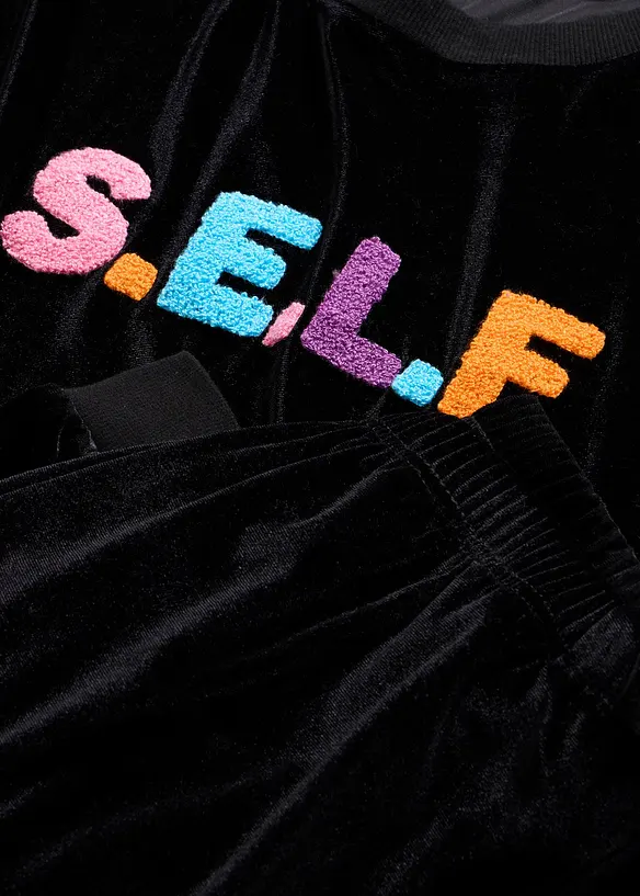 Dom&aacute;c&iacute; souprava ze sametu, bonprix