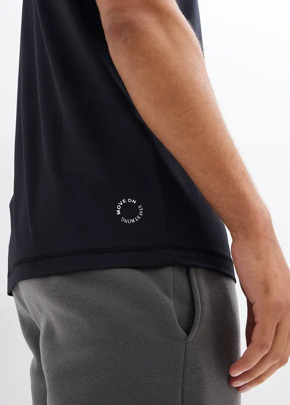 Sportovn&iacute; tričko se strukturovan&yacute;m vzhledem, bonprix