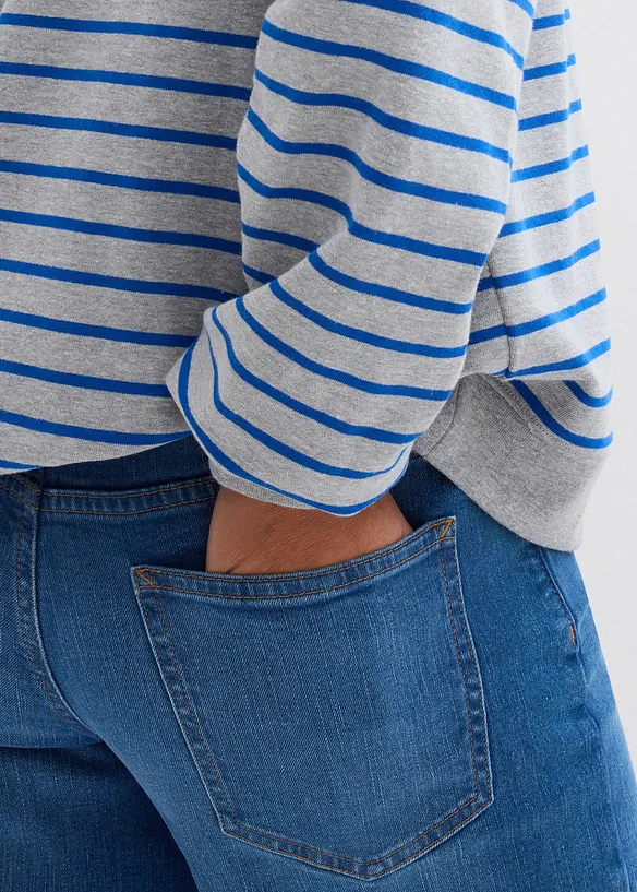 Oversize mikina z bavlněn&eacute; směsi, bonprix