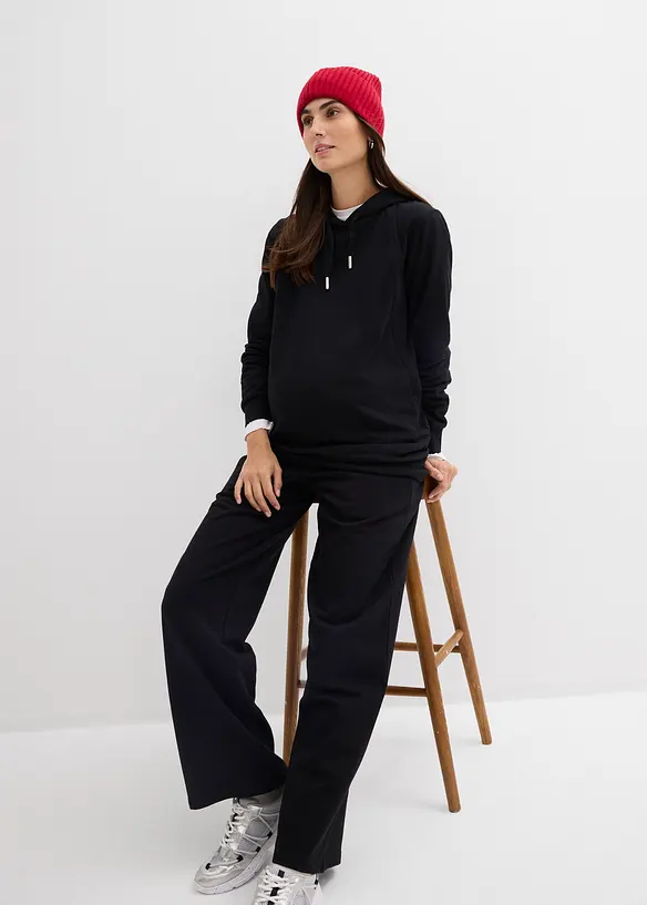 Těhotensk&aacute; a kojic&iacute; mikina 2 v 1, z čist&eacute; organick&eacute; bavlny, bonprix