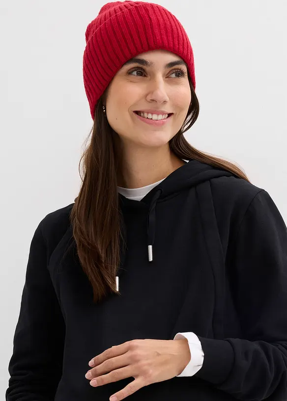 Těhotensk&aacute; a kojic&iacute; mikina 2 v 1, z čist&eacute; organick&eacute; bavlny, bonprix