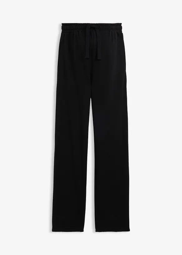 Těhotensk&eacute; kalhoty s nastavitelnou &scaron;&iacute;řkou lemu, z čist&eacute; organick&eacute; bavlny, bonprix