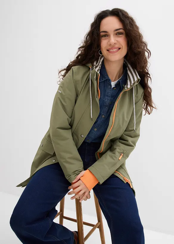 Funkčn&iacute; bunda pro přechodn&eacute; obdob&iacute;, nepromokav&aacute;, bonprix