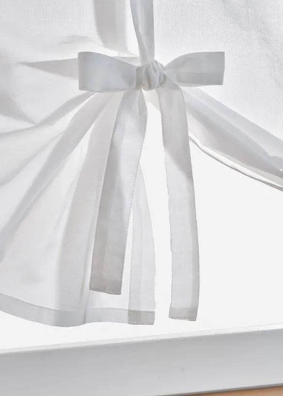 Zavazovací záclonka s výšivkou, bonprix