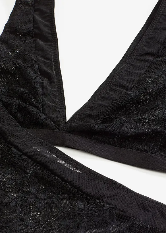 Podprsenka a vysoké kalhotky tanga (2dílná souprava), bonprix